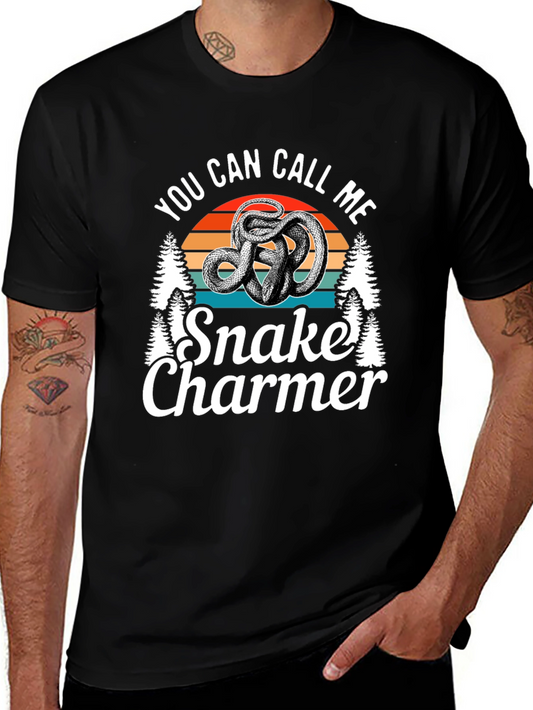 Snake Charmer Tee - Unique Design