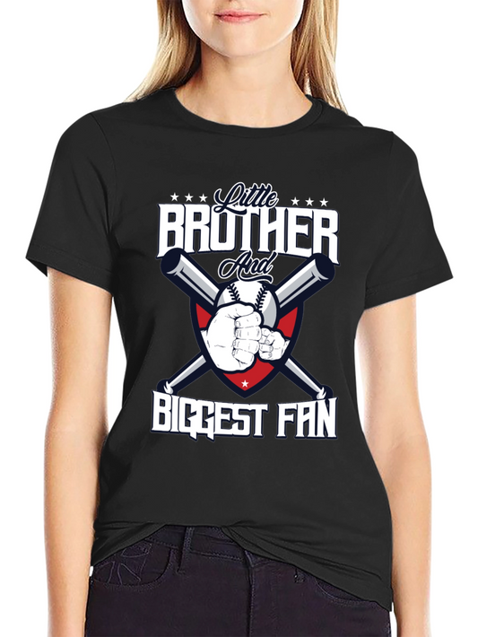 Little Brothers Baseball Fan T-Shirt