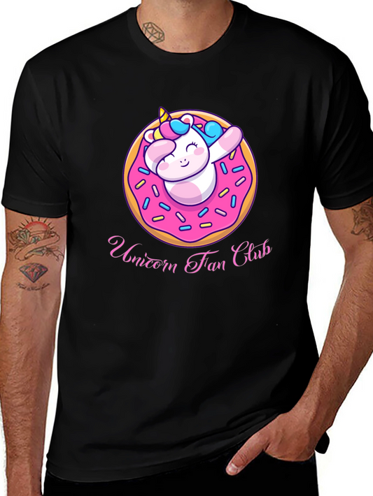 Unicorn Fan Club Donut T-Shirt