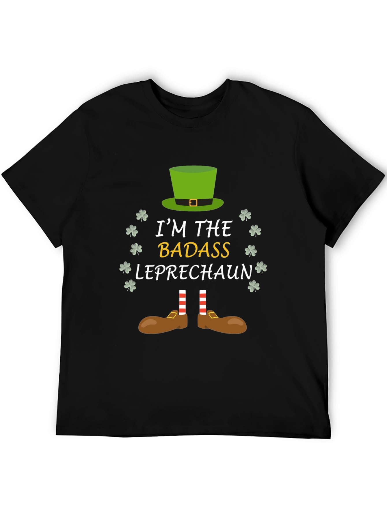 Badass Leprechaun St. Patricks Day T-Shirt