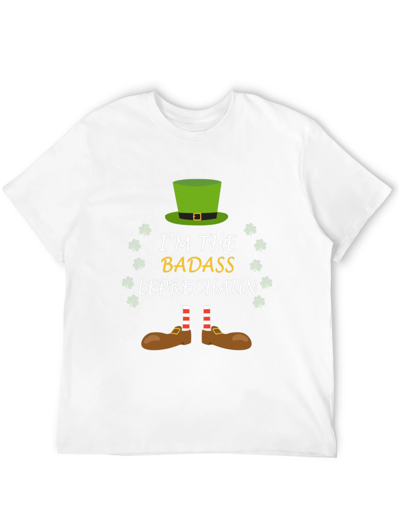 Badass Leprechaun St. Patricks Day T-Shirt