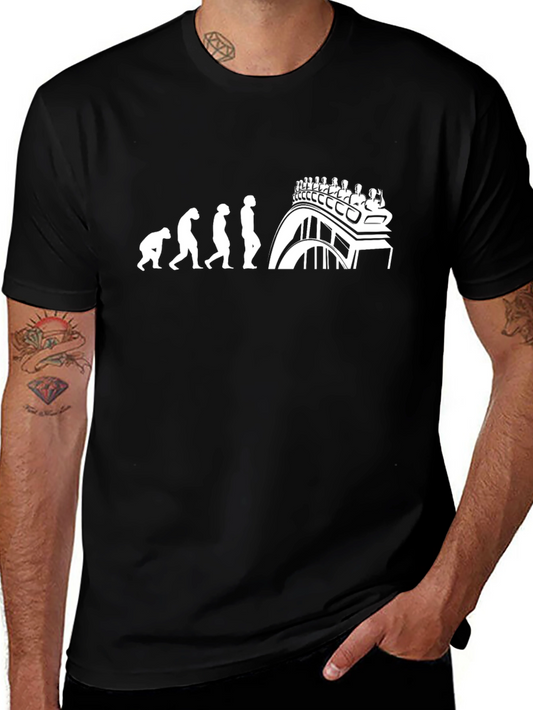 Evolution Rollercoaster Tee