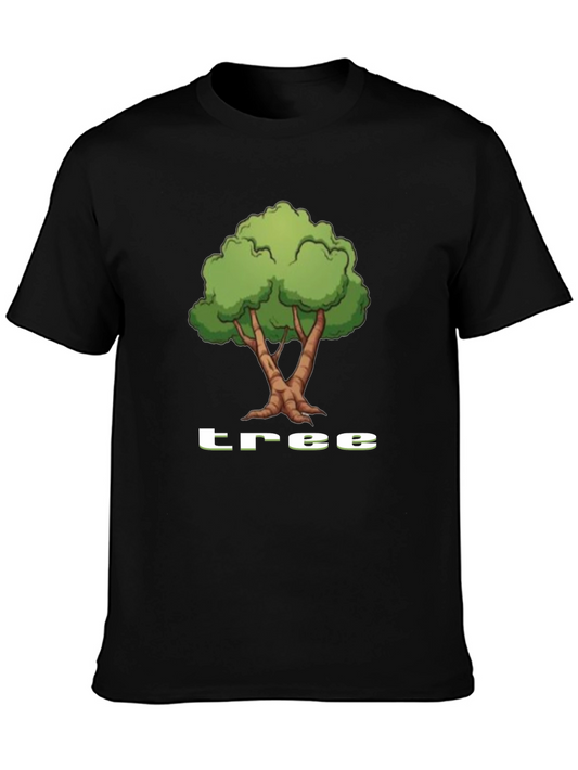 Tree Graphic T-Shirt - Nature Inspired Design