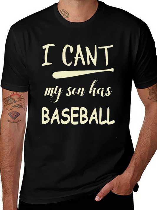 I Cant Baseball T-Shirt