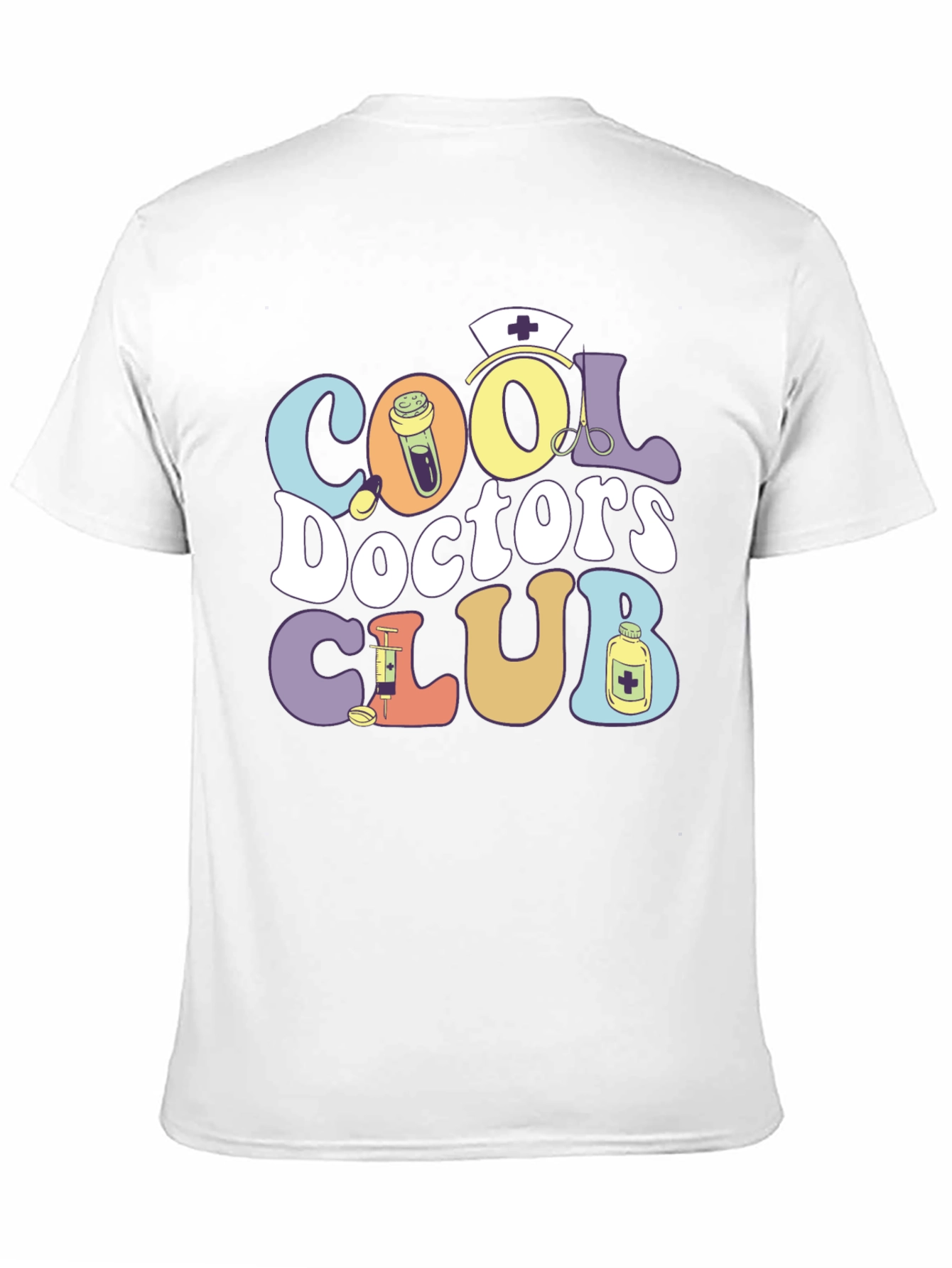 Cool Doctors Club Graphic T-Shirt