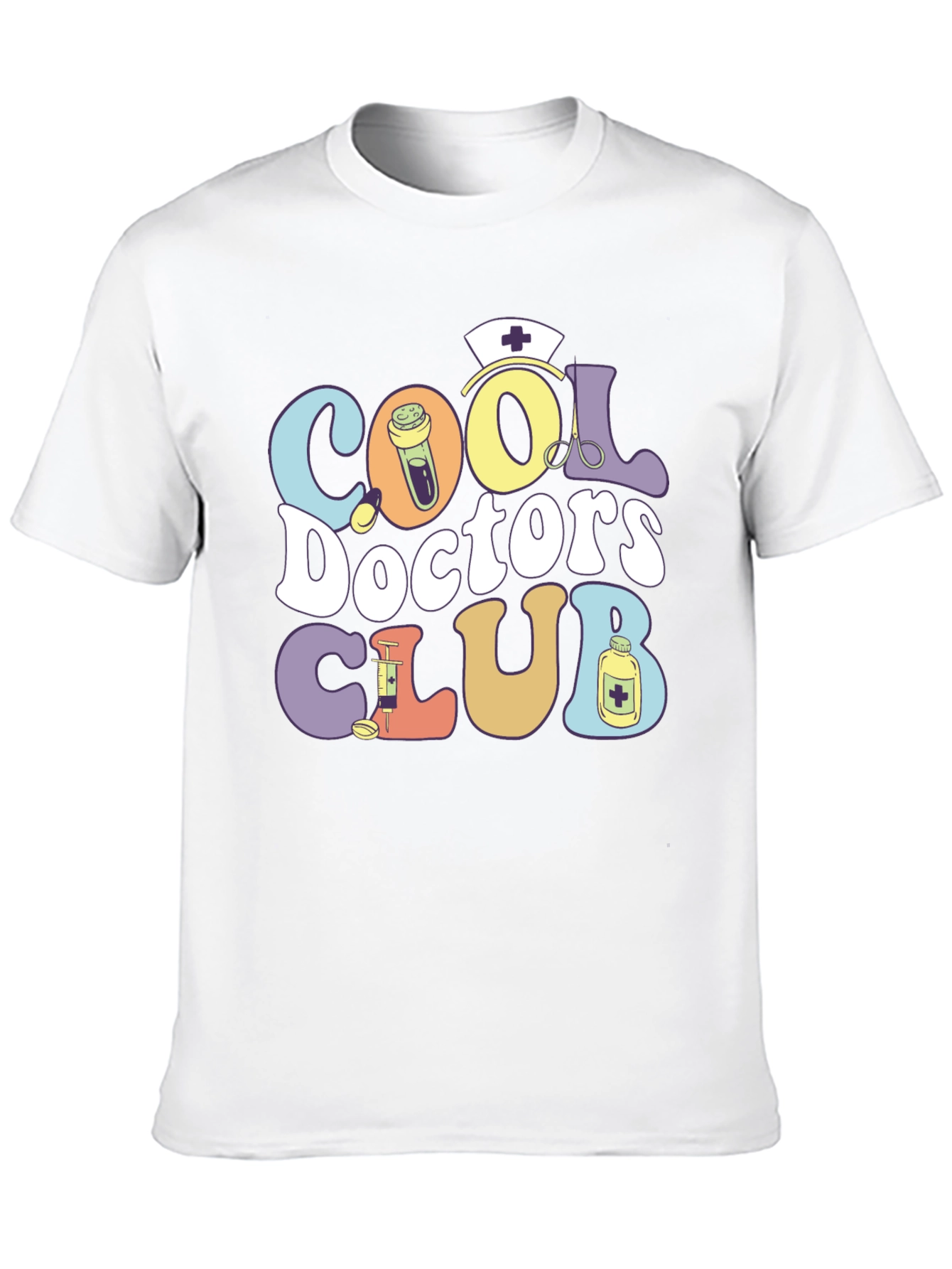 Cool Doctors Club Graphic T-Shirt