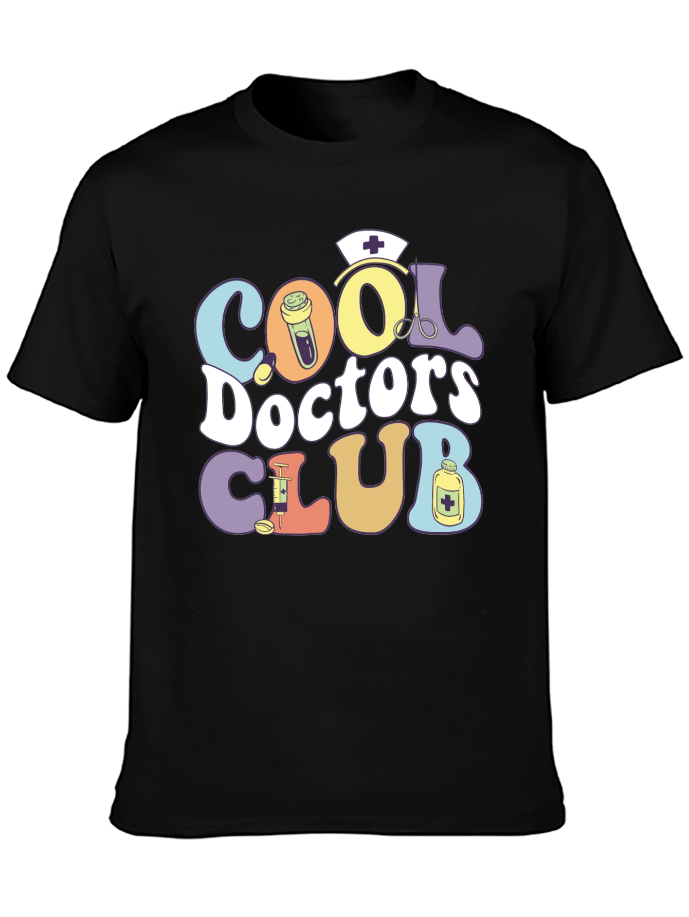 Cool Doctors Club Graphic T-Shirt