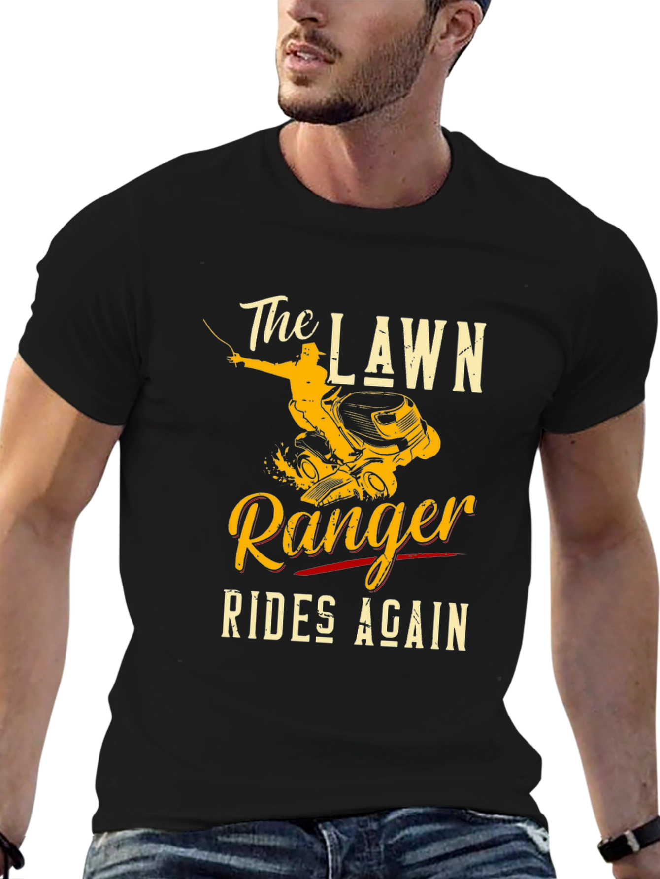The Lawn Ranger Rides Again T-Shirt