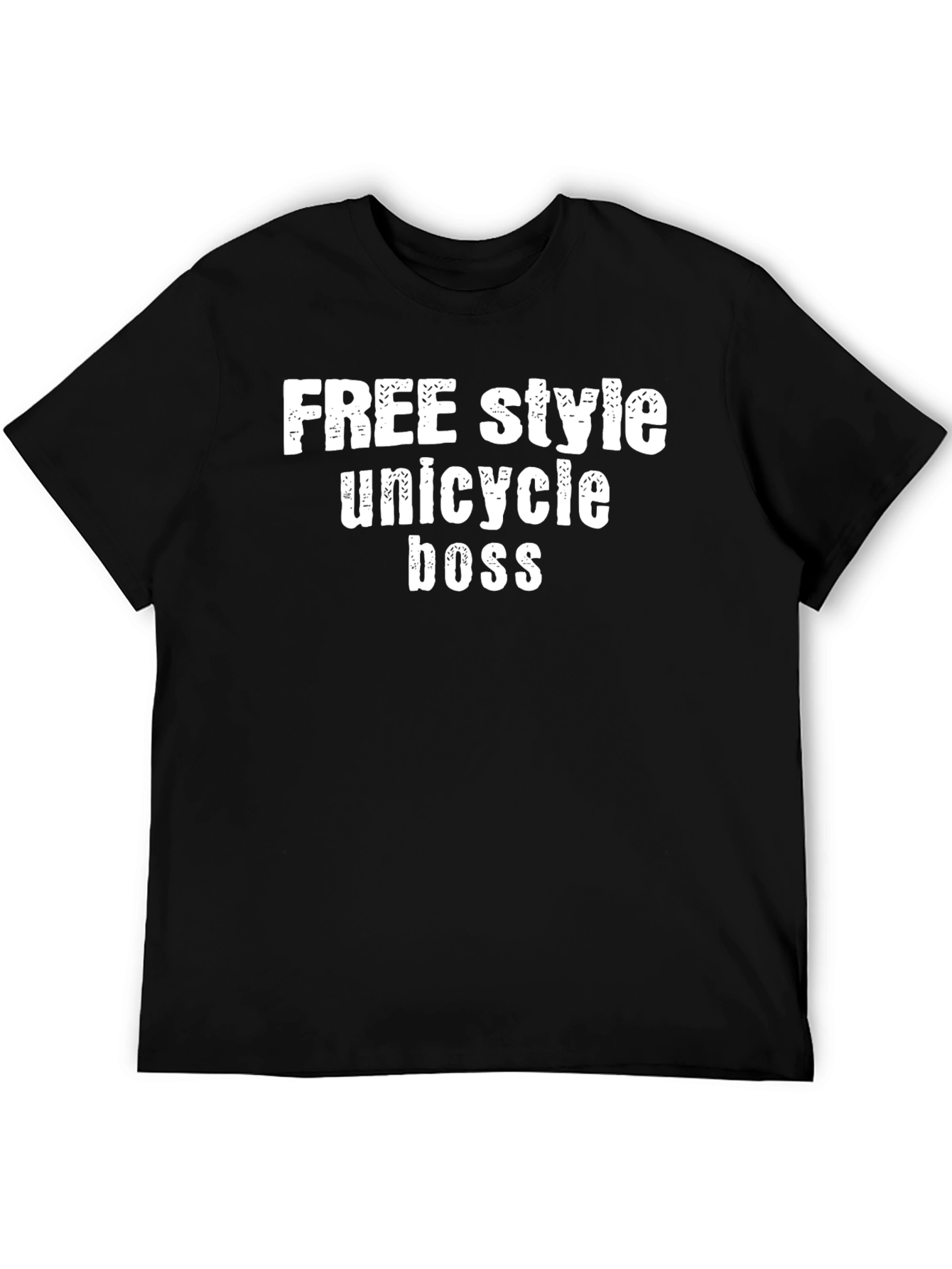 Freestyle Unicycle Boss Graphic T-Shirt