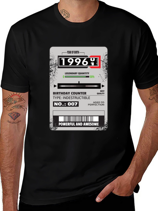 1996 Birthday Year T-Shirt - Limited Edition