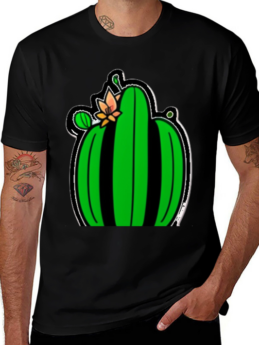 Cactus Graphic Print T-Shirt