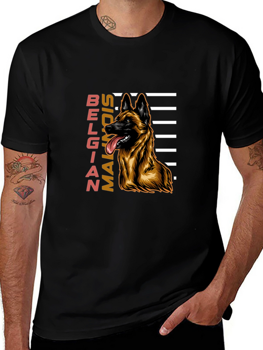 Belgian Malinois Dog Graphic T-Shirt