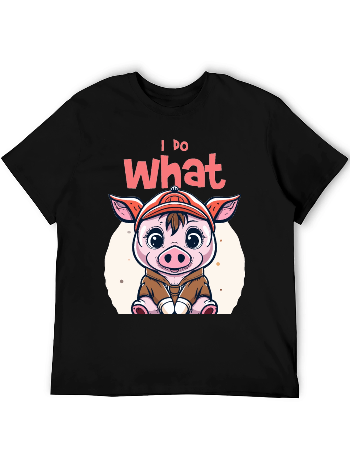 I Do What I Want Funny Pig T-Shirt