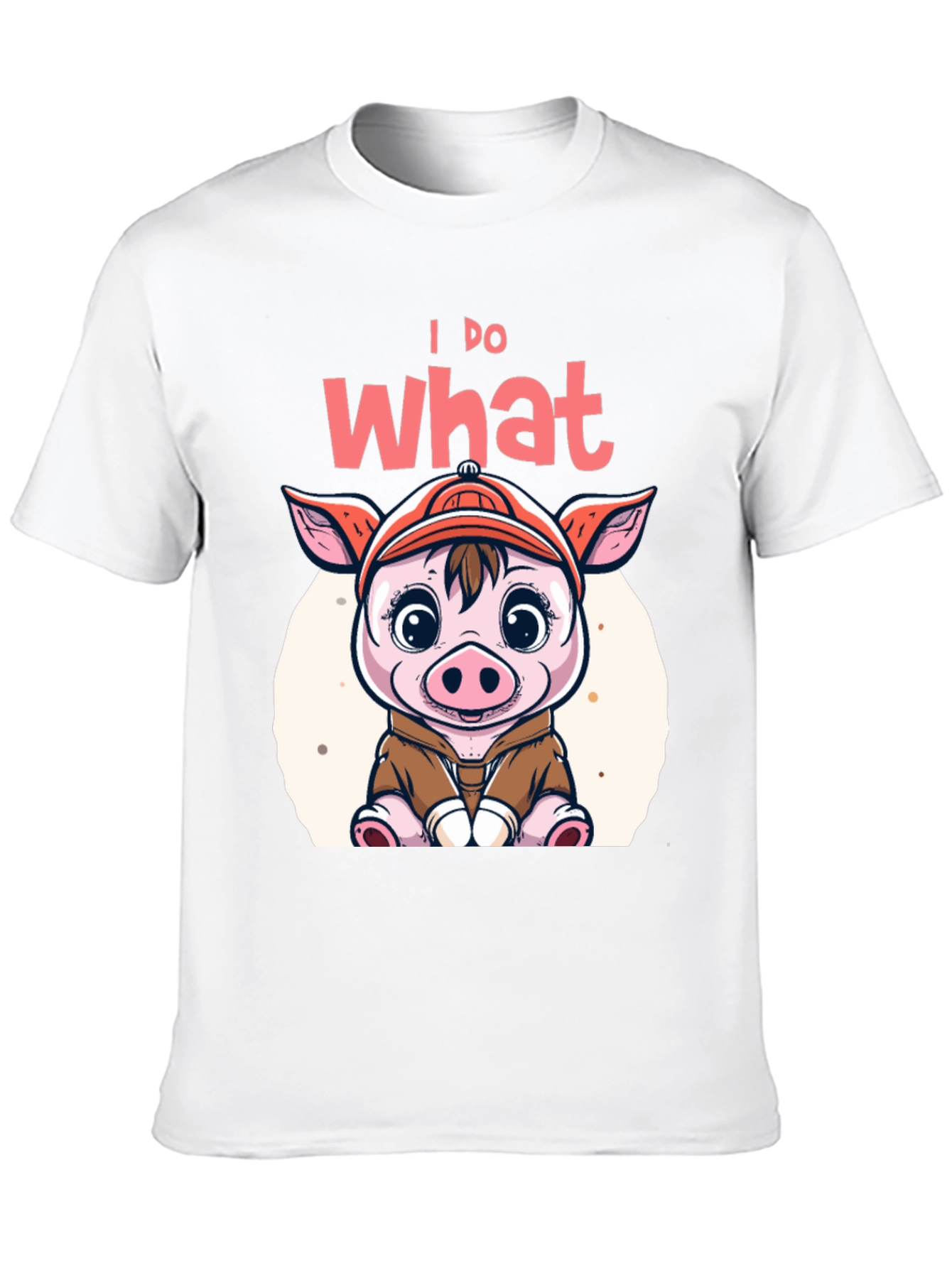 I Do What I Want Funny Pig T-Shirt