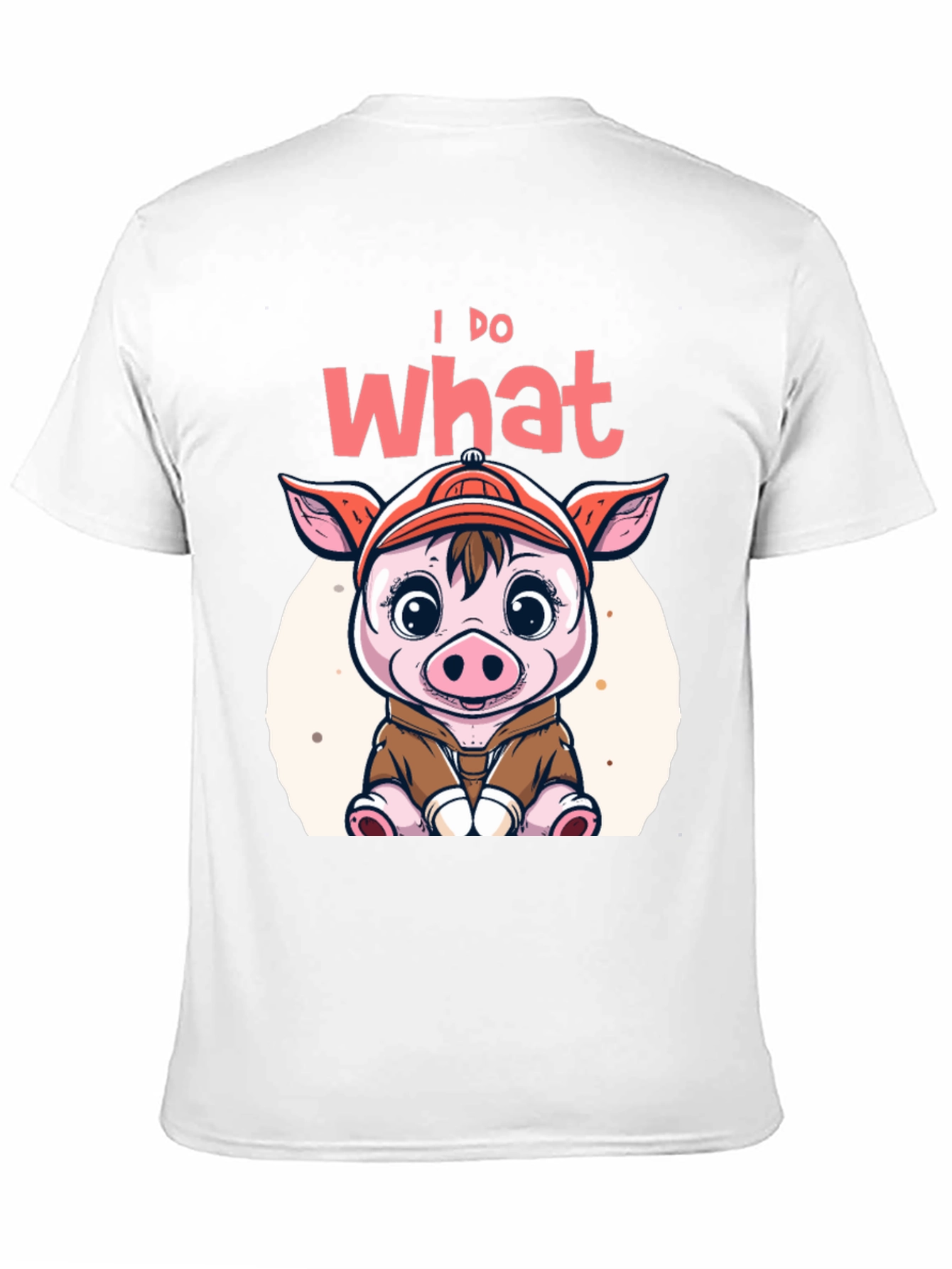 I Do What I Want Funny Pig T-Shirt