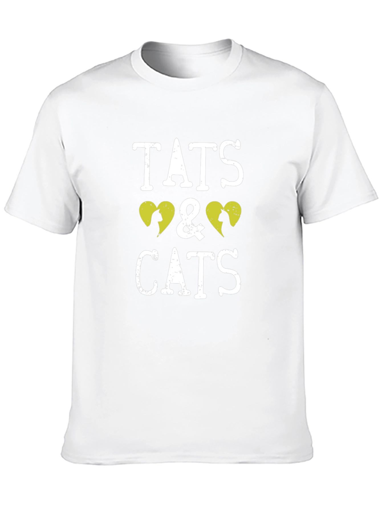 Tats & Cats Graphic T-Shirt - Cat Lover Tee
