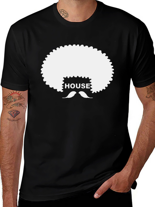 Afro House T-Shirt - Stylish Cotton Graphic Tee