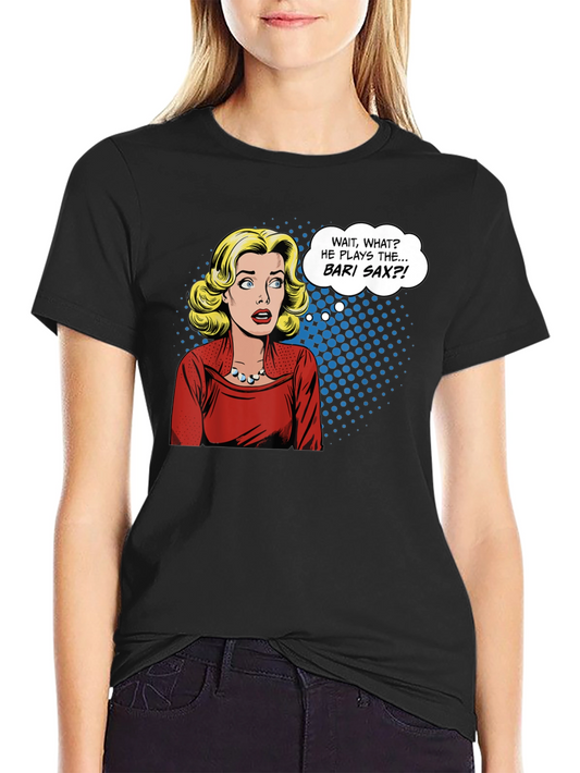 Funny Bari Sax T-Shirt for Music Lovers