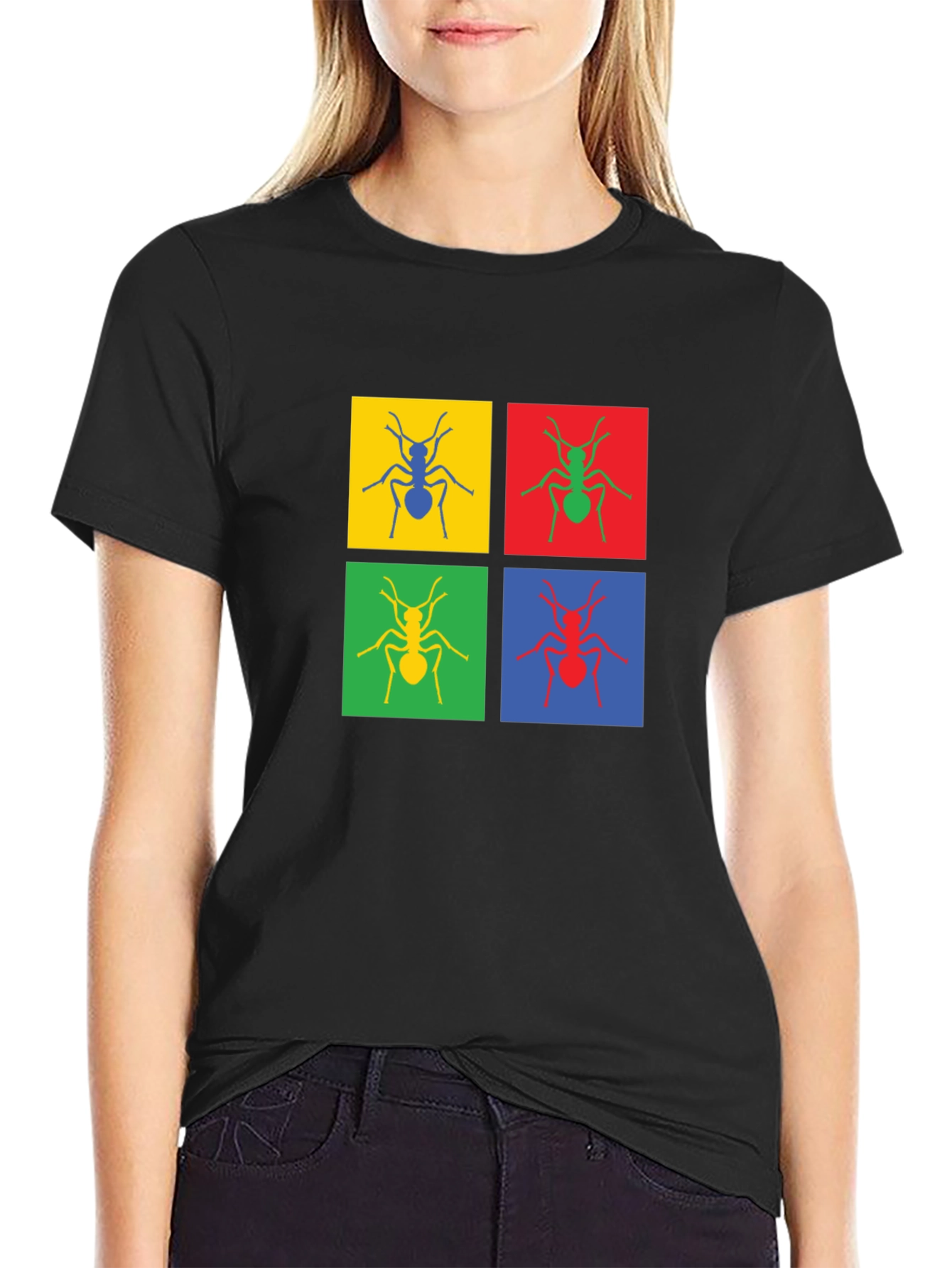 Pop Art Ants Graphic T-Shirt