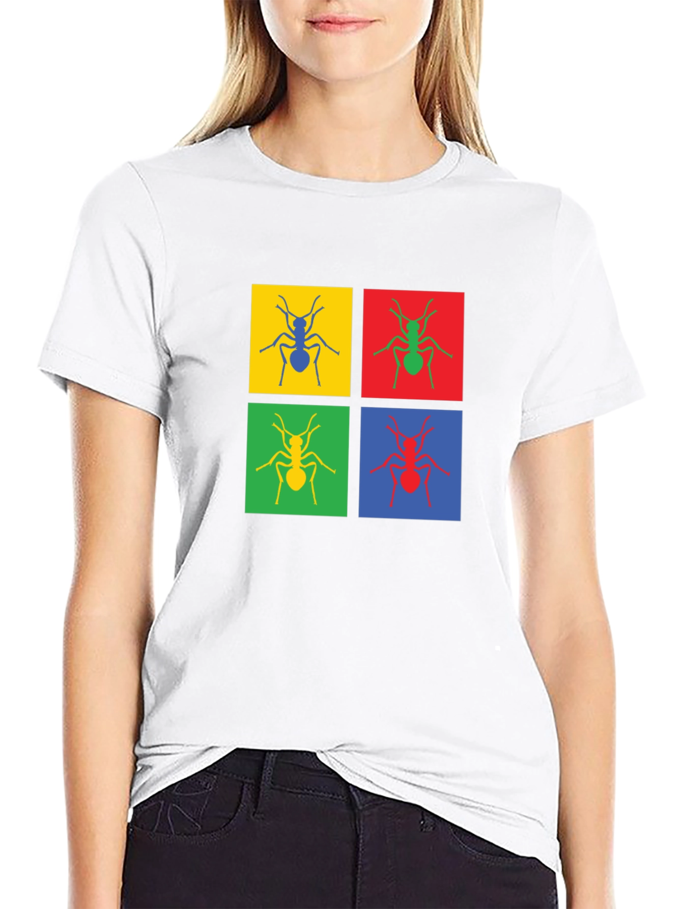Pop Art Ants Graphic T-Shirt