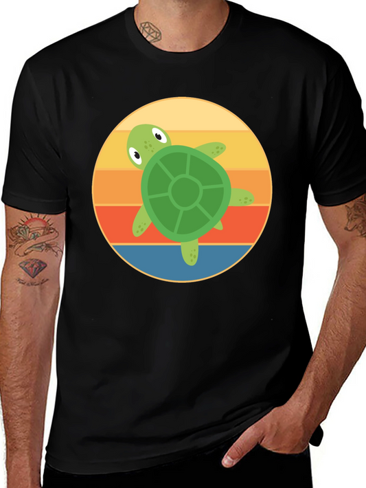 Retro Turtle Graphic Tee