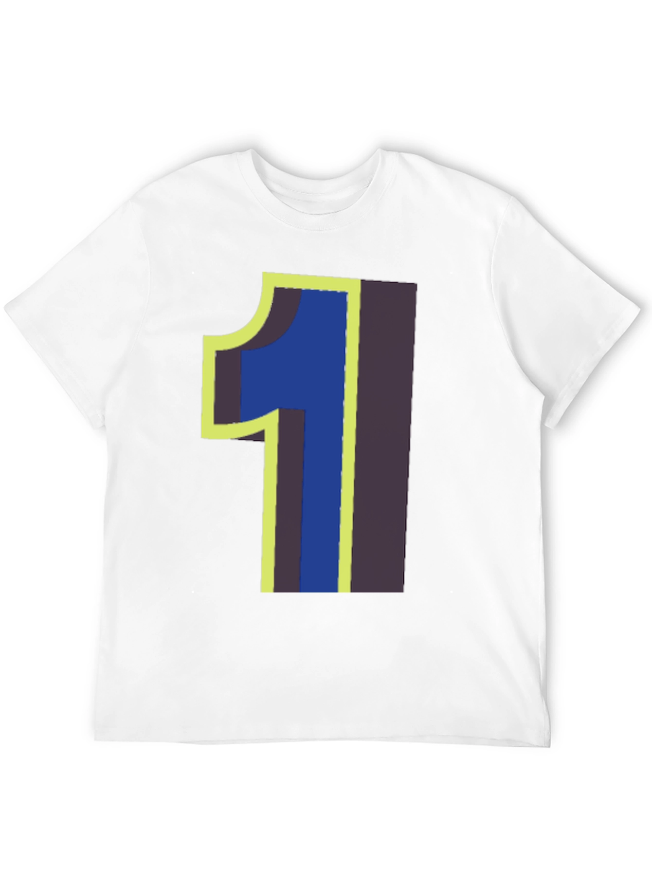 Number One Graphic T-Shirt - Black Cotton Tee