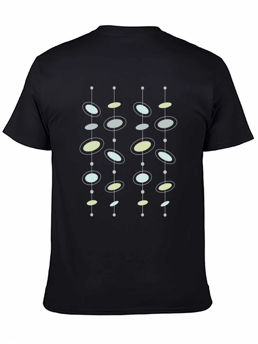 Atomic Age Black T-Shirt - Retro Style