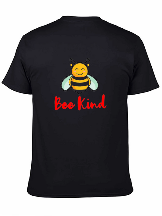 Bee Kind Graphic Tee - Black Short Sleeve T-Shirt