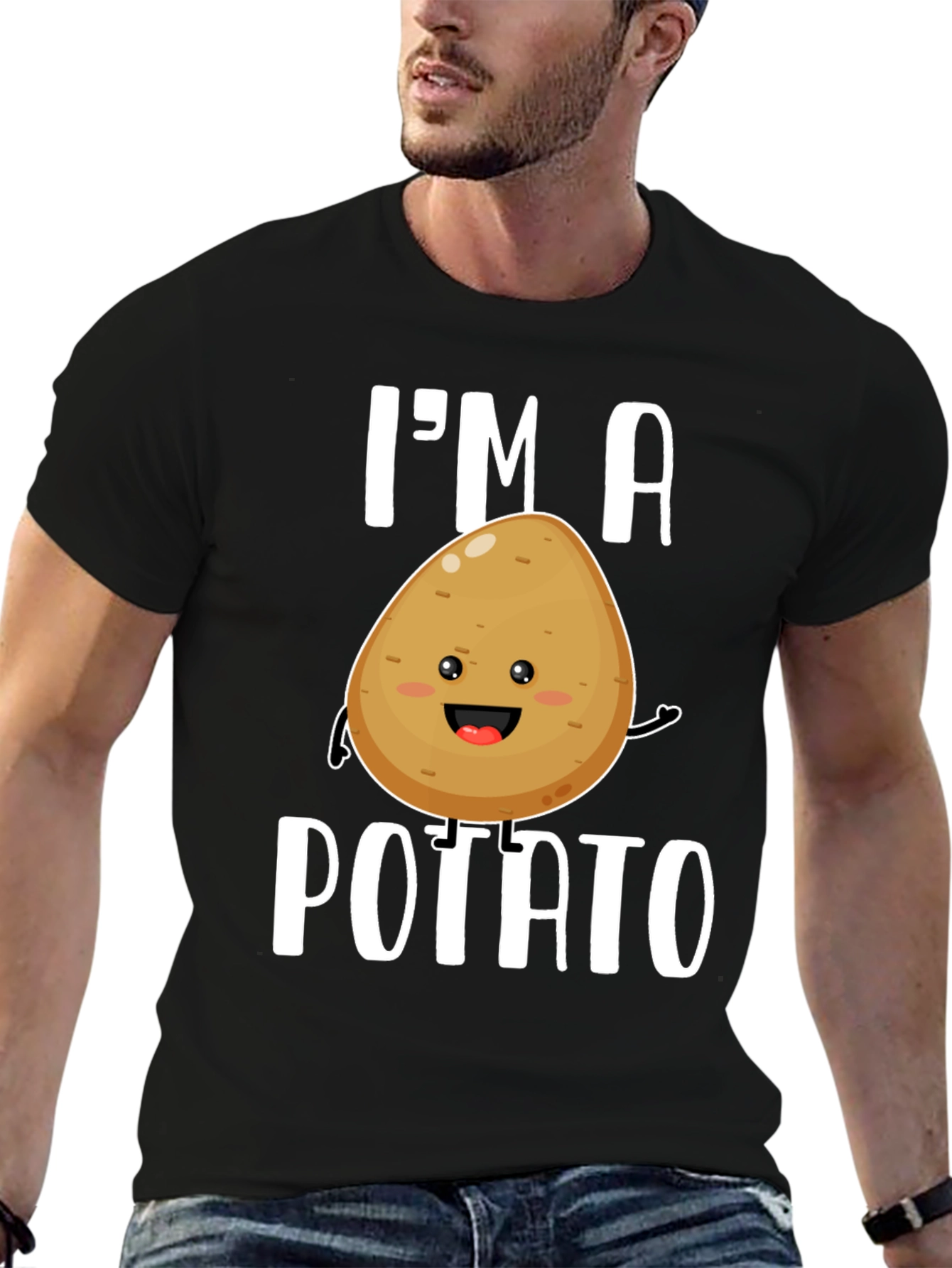 Im a Potato Funny Graphic Tee Shirt