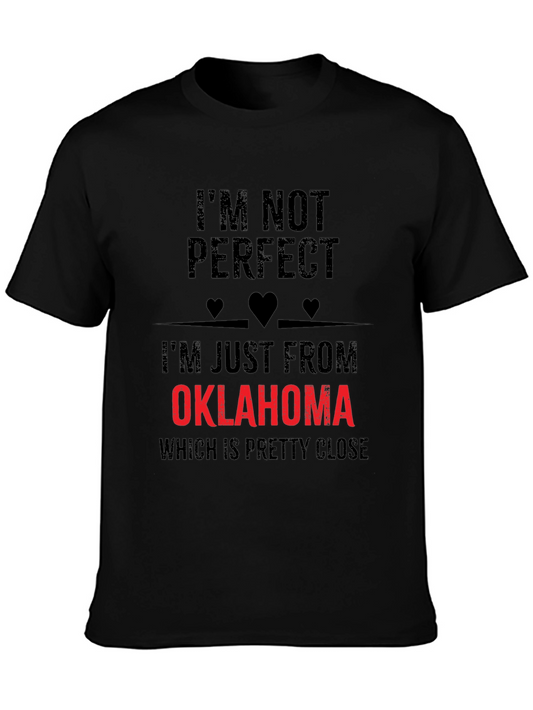 Oklahoma Pride T-Shirt - Im Not Perfect