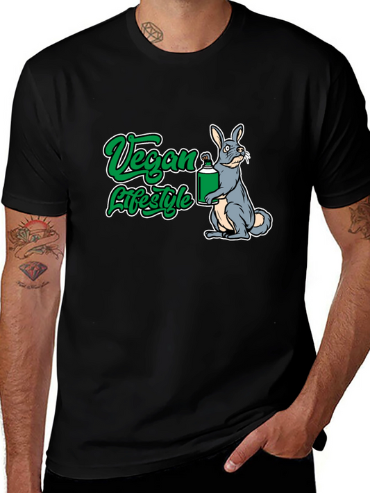 Vegan Lifestyle Bunny T-Shirt