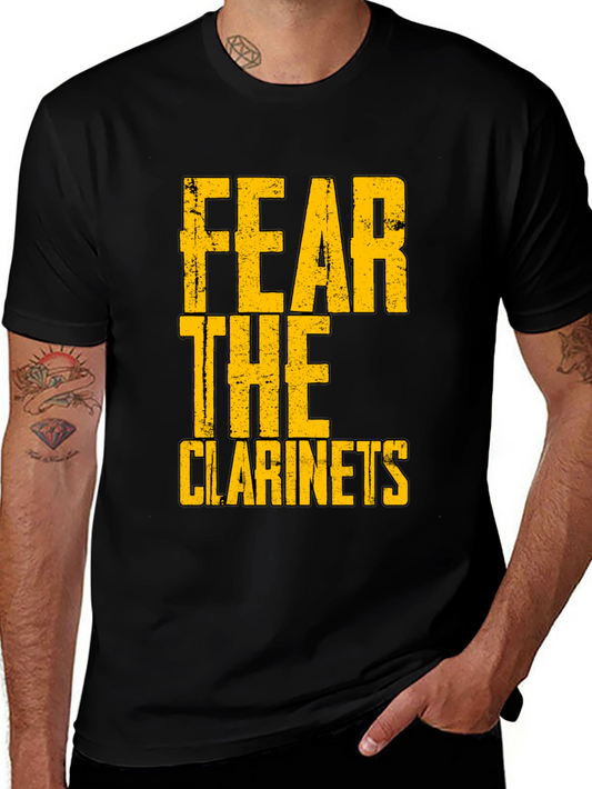 Fear the Clarinets T-Shirt - Funny Band Tee