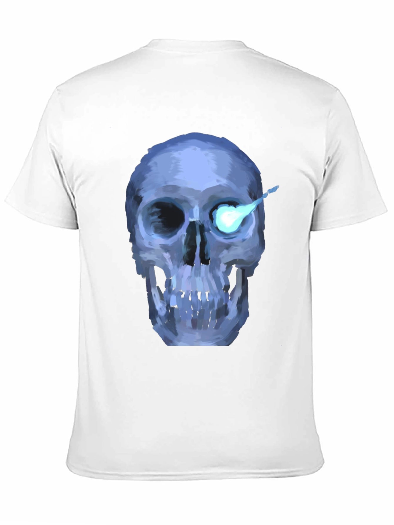 Cool Skull Graphic T-Shirt - Black