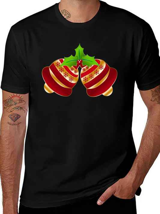 Festive Christmas Bells Graphic Tee