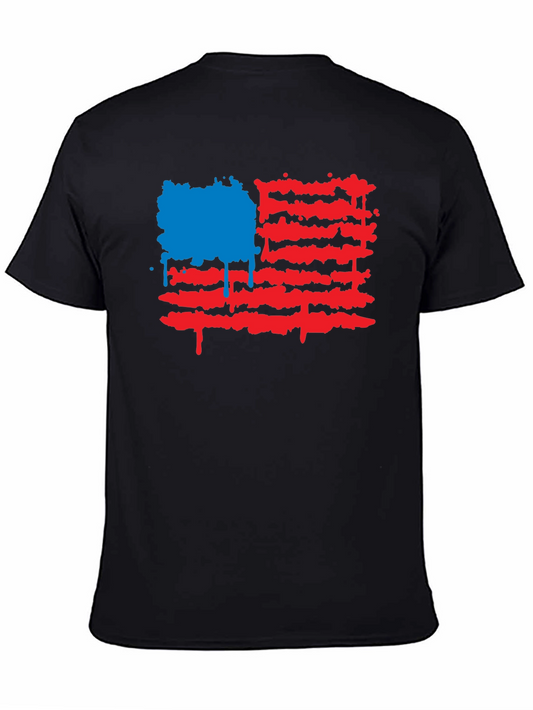 American Flag Graphic T-Shirt
