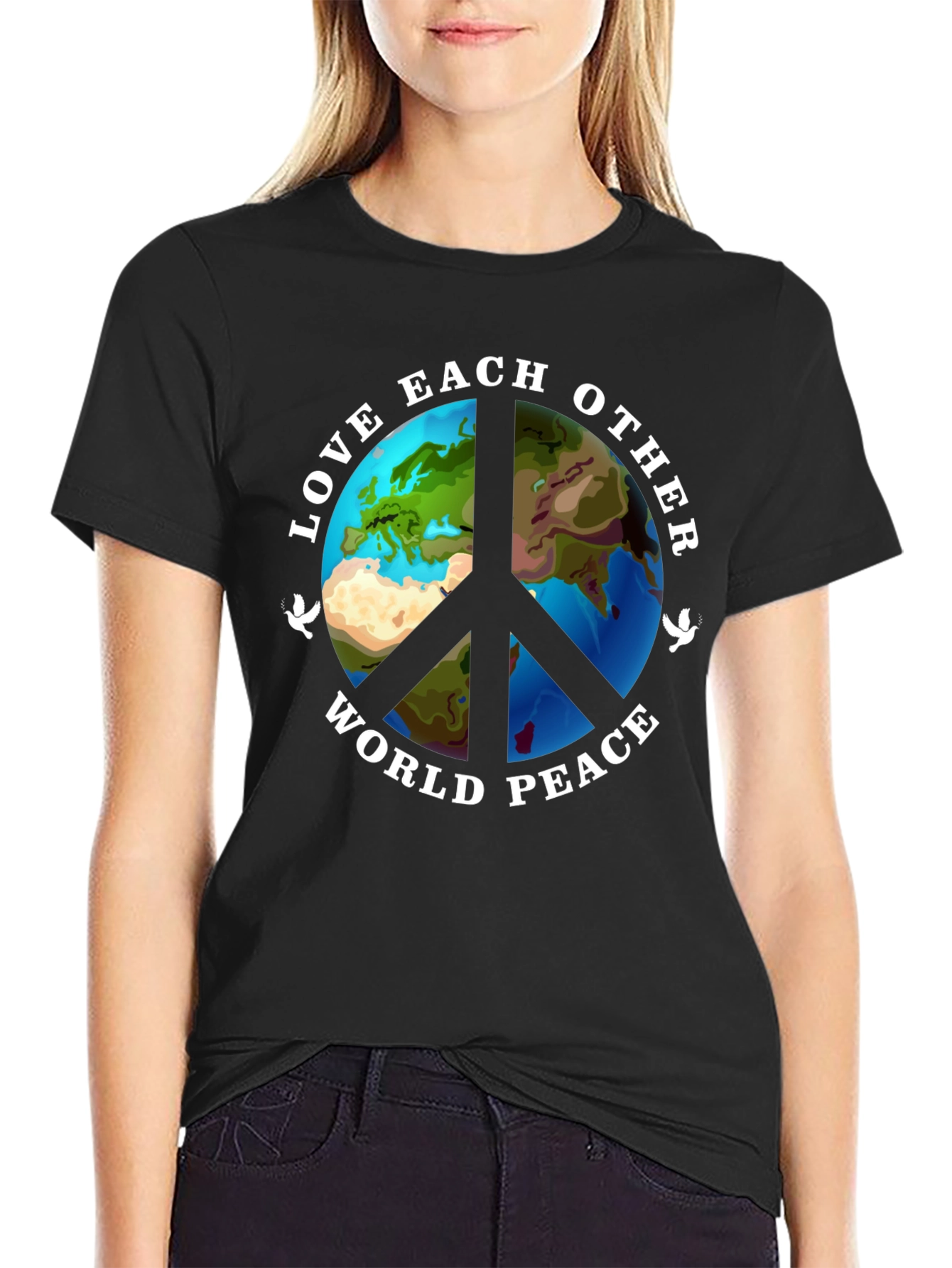 Peace on Earth Graphic T-Shirt
