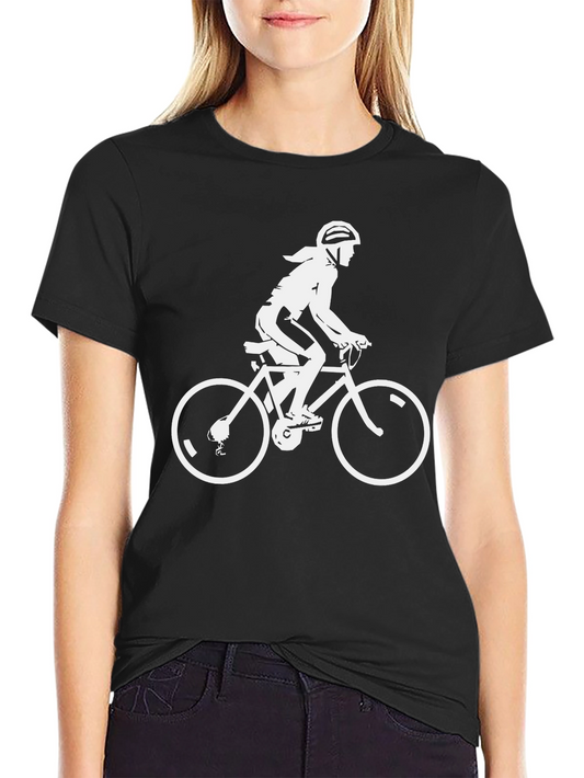 Cyclist Graphic Tee - Ride in Style!