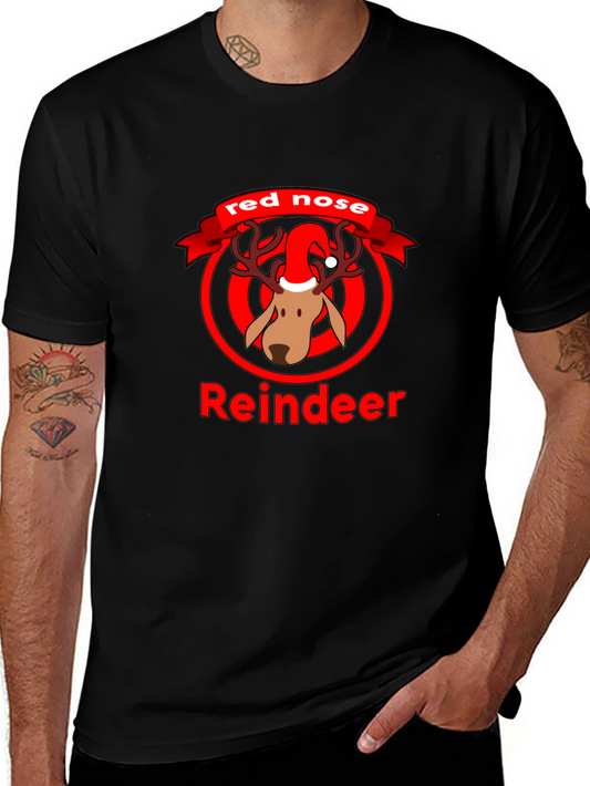 Red Nose Reindeer Christmas T-Shirt