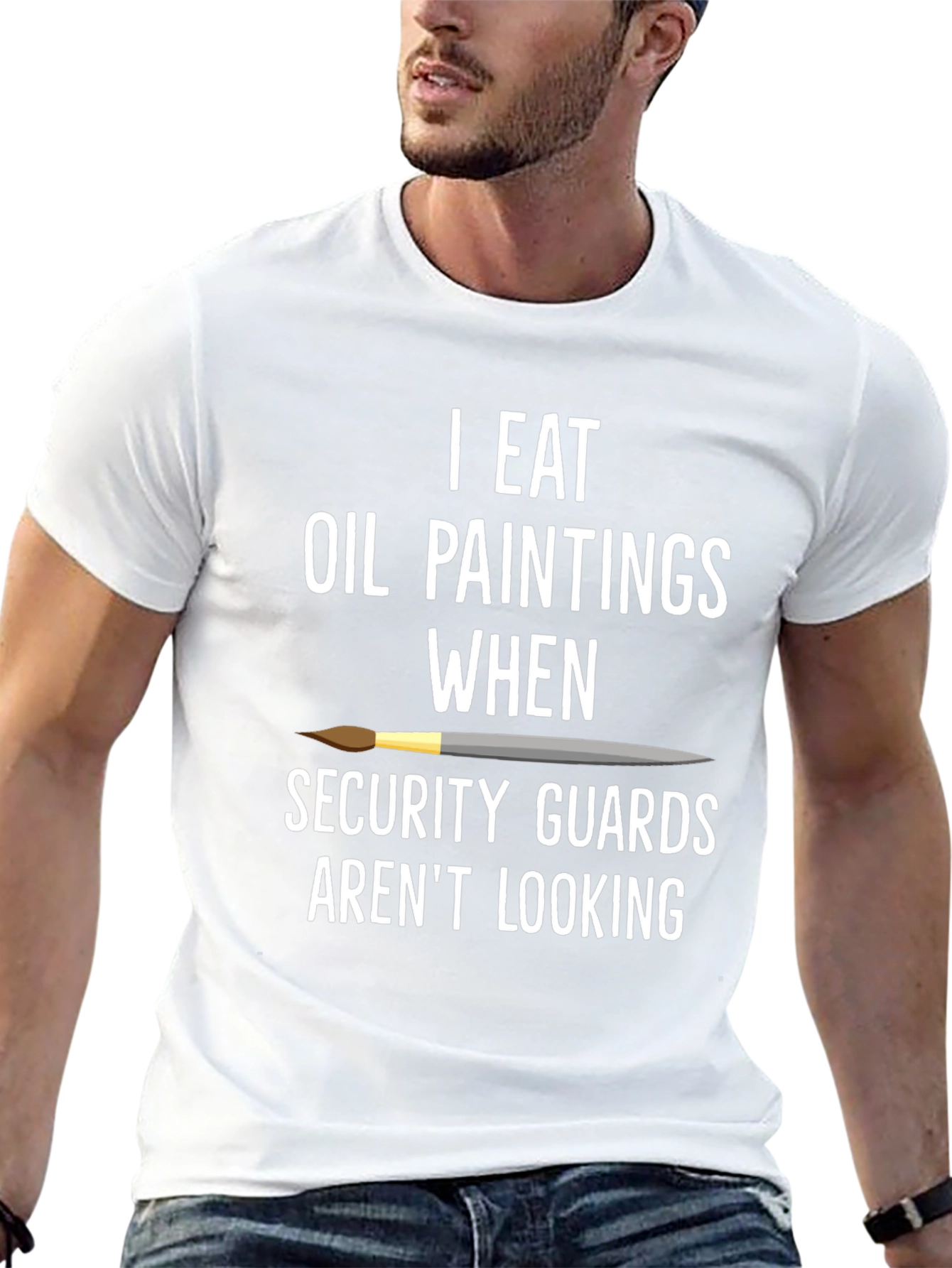 I Eat Oil Paintings T-Shirt