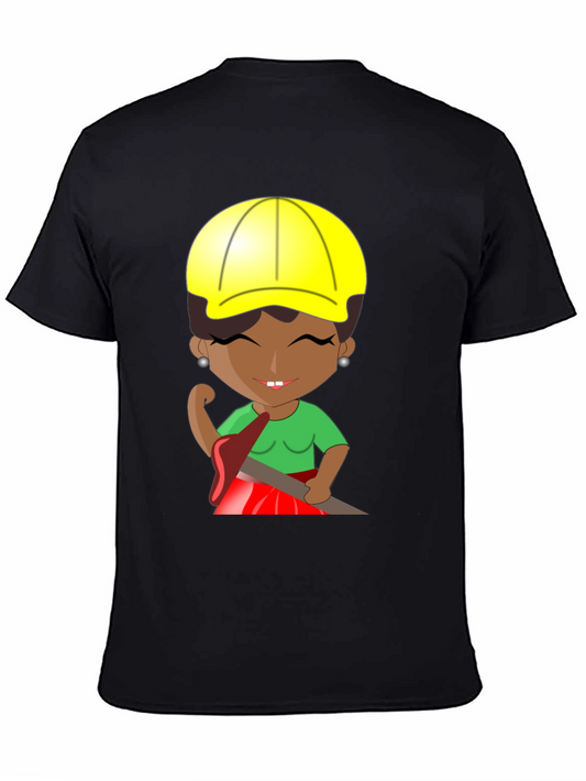 Empowered Woman Cartoon T-Shirt