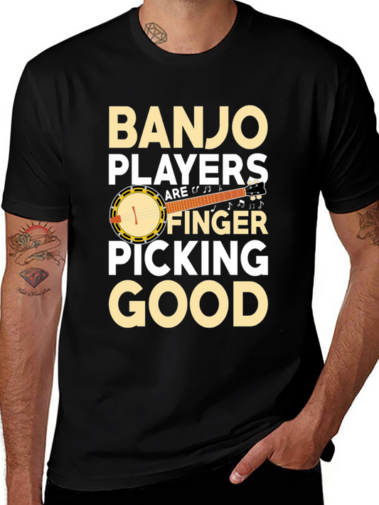 Banjo Players Finger Picking Good T-Shirt