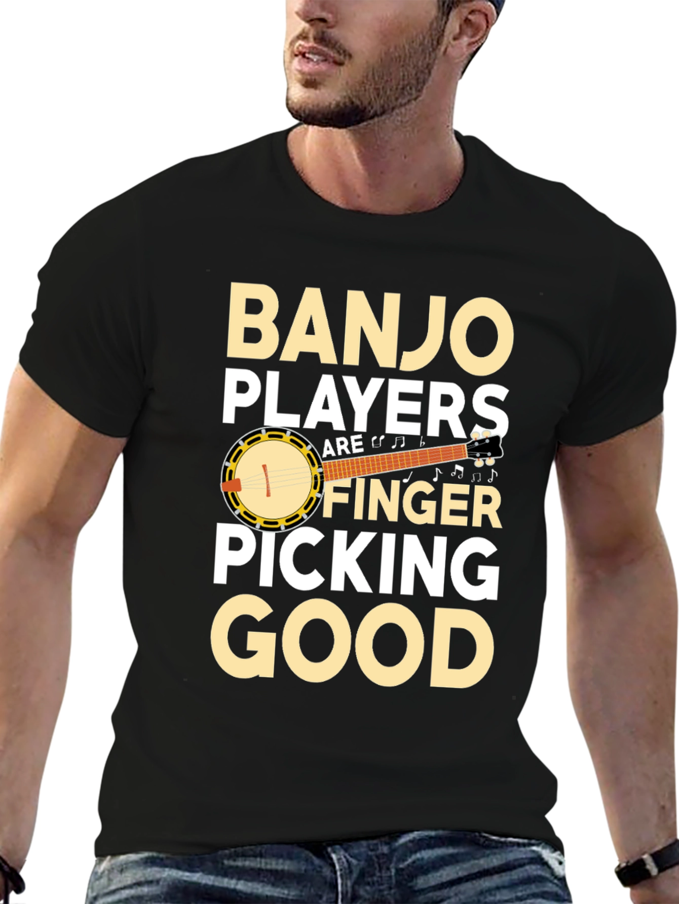 Banjo Players Finger Picking Good T-Shirt