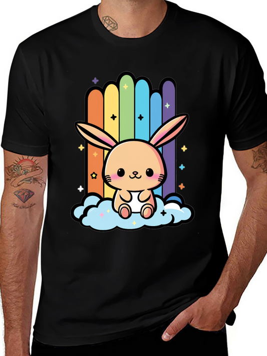 Cute Rainbow Bunny T-Shirt