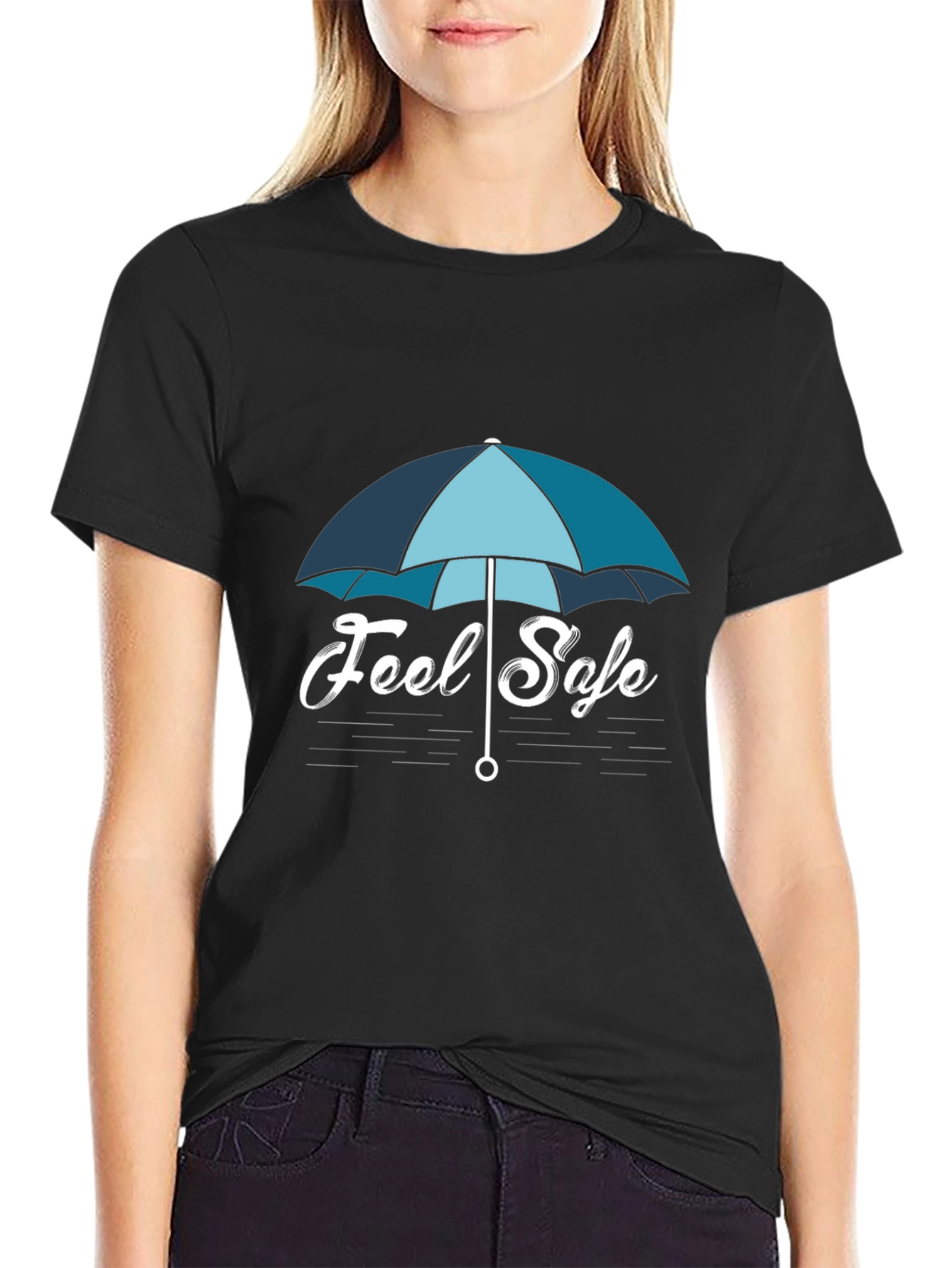 Feel Safe Graphic T-Shirt - Casual Comfort Tee
