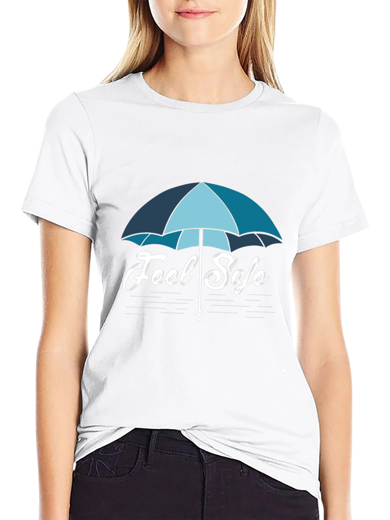 Feel Safe Graphic T-Shirt - Casual Comfort Tee