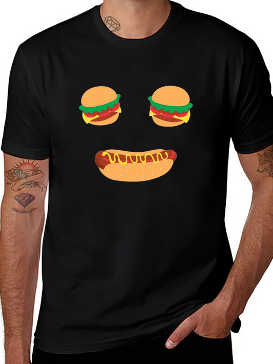Funny Food Face T-Shirt