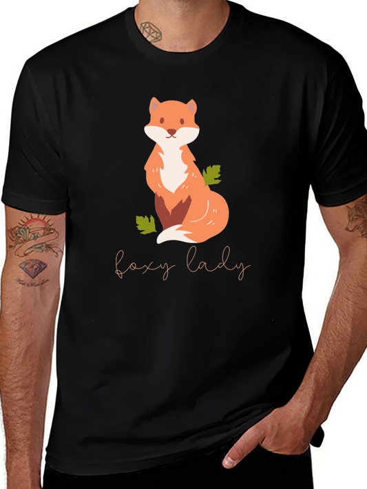 Foxy Lady Graphic Tee - Casual Comfort