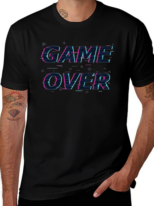 Game Over T-Shirt - Retro Gaming Style Tee