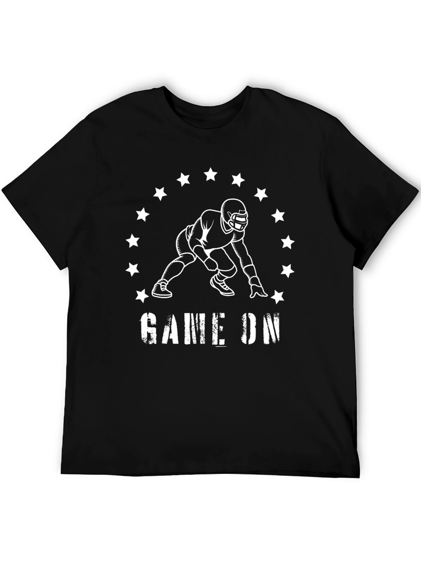Game On Football T-Shirt Black