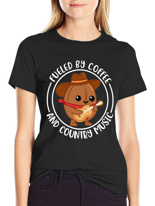 Fueled by Coffee and Country Music T-Shirt